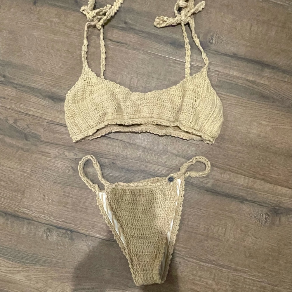 She made me Crochet Bikini